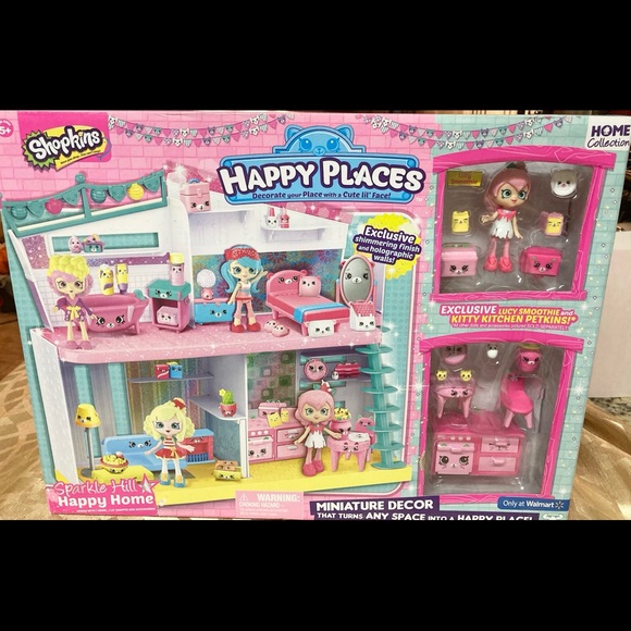 Shopkins Other - NIB Shopkins Happy Places Sparkle Hill Happy Home